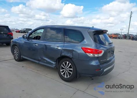 2015 Nissan Pathfinder S from USA, damaged, VIN 5N1AR2MN9FC623129